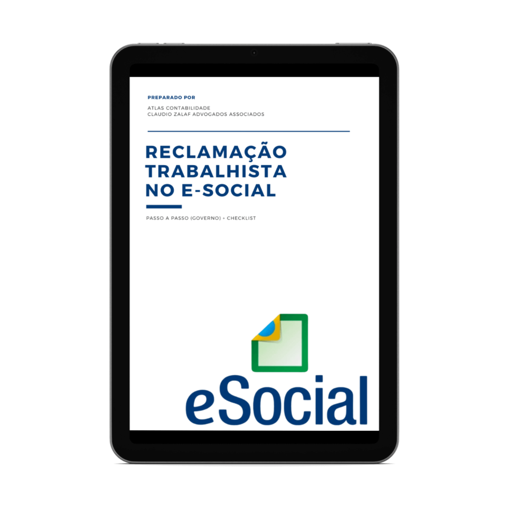 E-book – Reclamação trabalhista no e-social